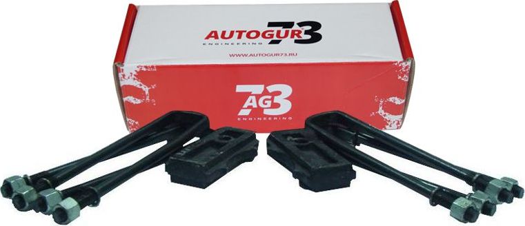 Лифт-комплект Autogur73 рессора-мост 30 мм для УАЗ Hunter 2003-2026, на 1 мост. Артикул ЛРМ-3163-30
