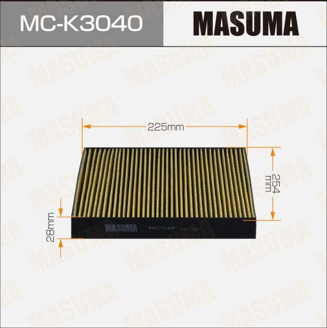 Салонный фильтр AC0243 MASUMA HYUNDAI SANTA F. Артикул MCK3040