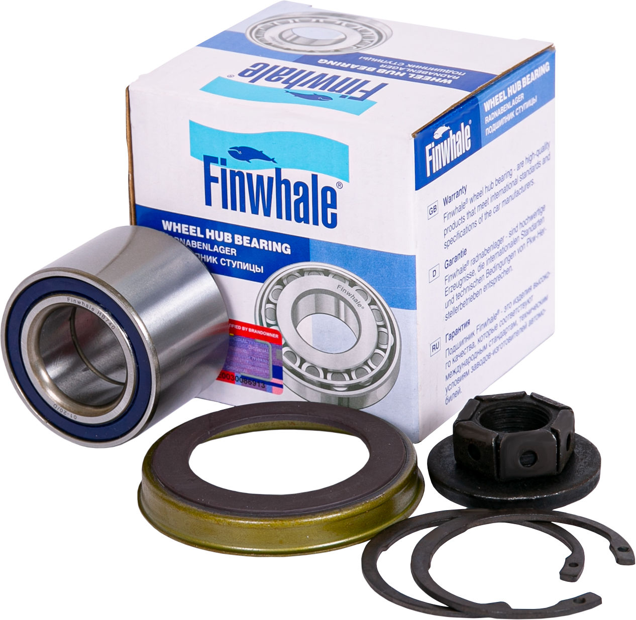 Ступичный подшипник (комплект) Finwhale. Артикул HB740