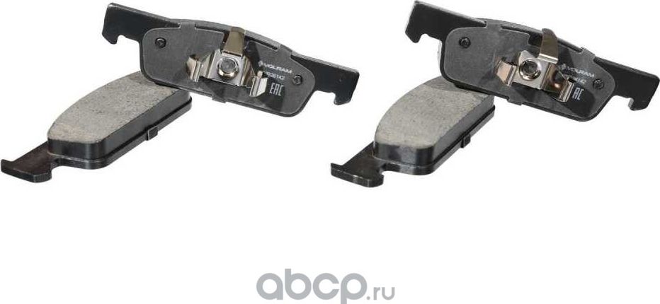 КОЛОДКИ ПЕРЕДНИЕ ДЛЯ А/М RENAULT LOGAN II (13-), SANDERO II (12-) ДИСКОВЫЙ ТОРМ (Volram). Артикул VR26142