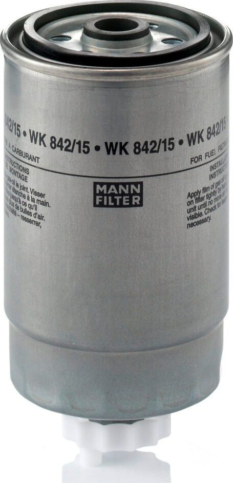 Топливный фильтр Mann-Filter. Артикул WK 842/15