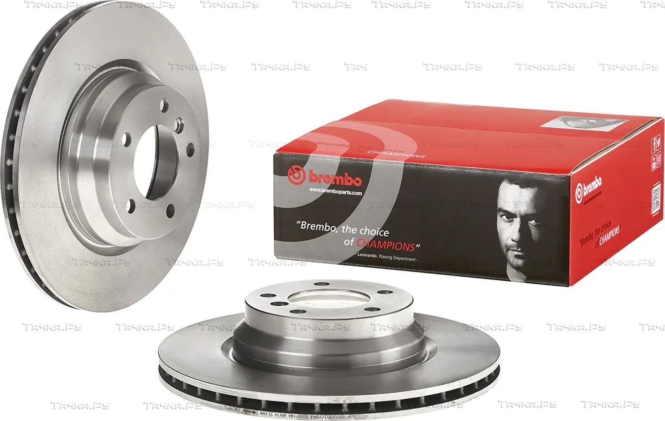 Тормозной диск Brembo PRIME LINE передний для BMW X1 I (E84) 2009-2015. Артикул 09.A259.10