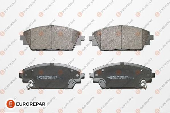 Тормозные колодки Eurorepar передние для Mazda CX-30 I 2019-2026. Артикул 1639381780