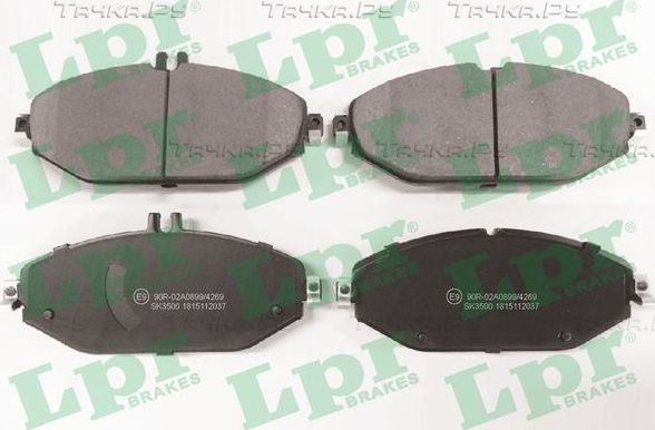 Тормозные колодки LPR. Артикул 05P2037