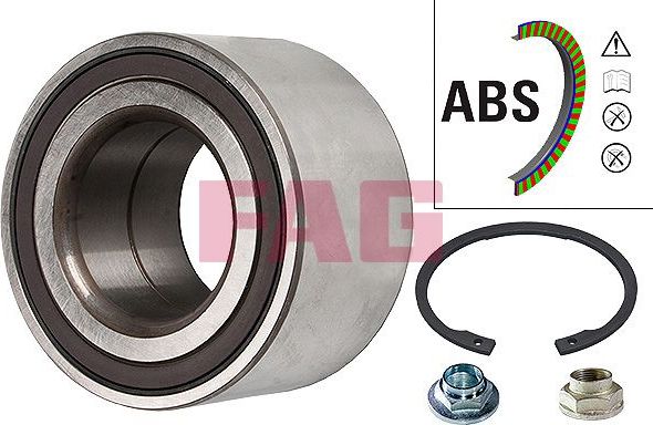 Ступичный подшипник (комплект) Fag. Артикул 713 6158 00