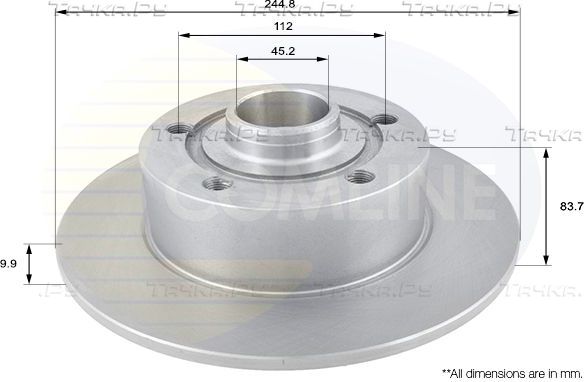 Тормозной диск Comline Comline. Артикул ADC1419