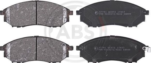 Тормозные колодки ABS. Артикул 37791