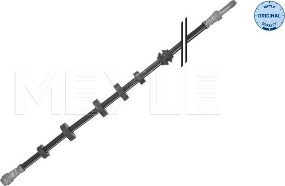 Тормозной шланг Meyle Original передний для Audi SQ5 I (8R) 2012-2017. Артикул 100 525 0078