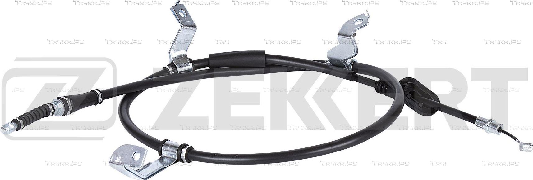 Трос ручника (тросик ручного тормоза) Zekkert. Артикул BZ-1042