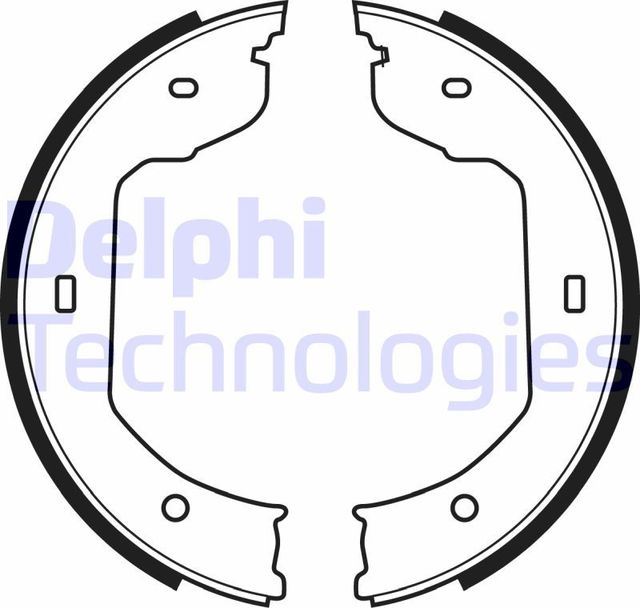 Тормозные колодки Delphi. Артикул LS1920