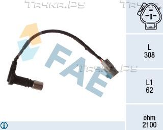 Датчик положения коленвала FAE для Toyota 4Runner III 1995-2002. Артикул 79533