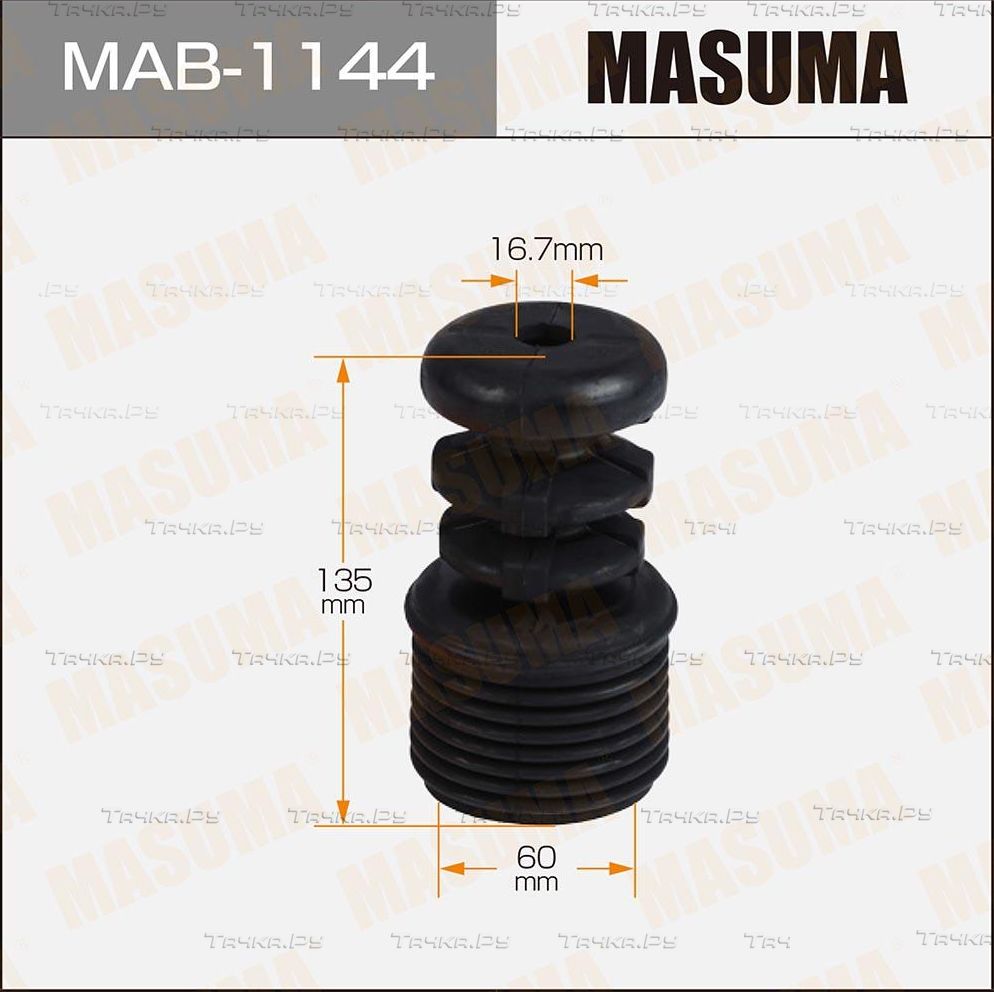 Комплект отбойников и пыльников амортизаторов (стоек) Masuma. Артикул MAB-1144