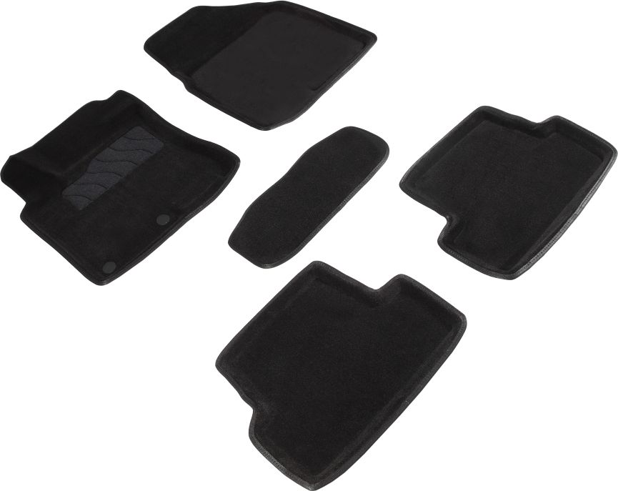 Коврики Seintex 3D ворсовые для салона Nissan Qashqai I 2007-2013. Артикул 71690