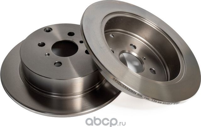 Диск тормозной задний (Absel). Артикул TY421036