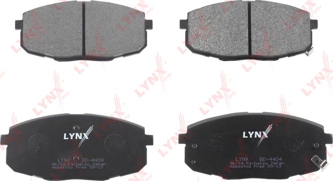 Тормозные колодки LYNXauto. Артикул BD-4404