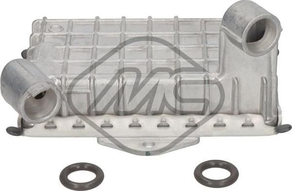 Радиатор масляный (маслоохладитель) для двигателя Metalcaucho (алюминий) для Mercedes-Benz E-Класс I (W124) 1993-1995. Артикул 39058