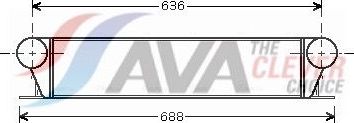 Интеркулер AVA. Артикул BW4253