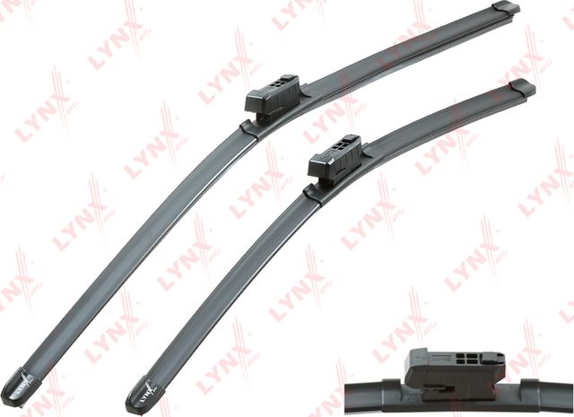 Щетки стеклоочистителя (дворники) LYNXauto для Audi A7 I (4G) 2010-2018. Артикул XF6553B