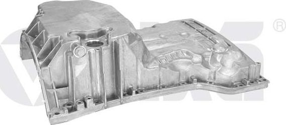 Масляный поддон картера двигателя Vika (алюминий) для Mercedes-Benz E-Класс III (W211, S211) 2002-2009. Артикул 19724801