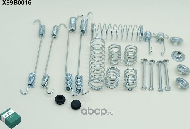 Монтажный к-т. барабанных колодок (Dexel). Артикул X99B0016