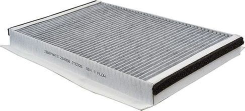 Салонный фильтр Zentparts (Активированный уголь). Артикул Z34058