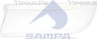 Стекло противотуманной фары Sampa левый для MAN TGS 2007-2026. Артикул 022.032