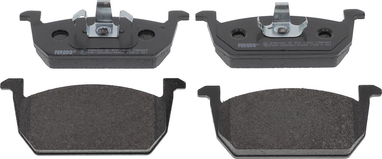 Тормозные колодки Ferodo Premier Eco Friction. Артикул FDB5069