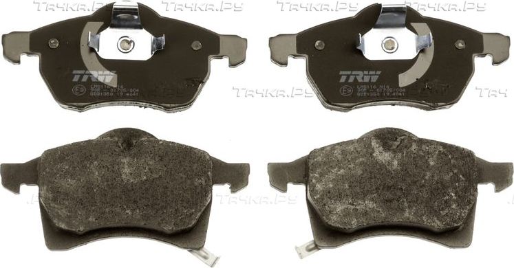 Тормозные колодки TRW COTEC передние для Chevrolet Corsa 1994-2002. Артикул GDB1350