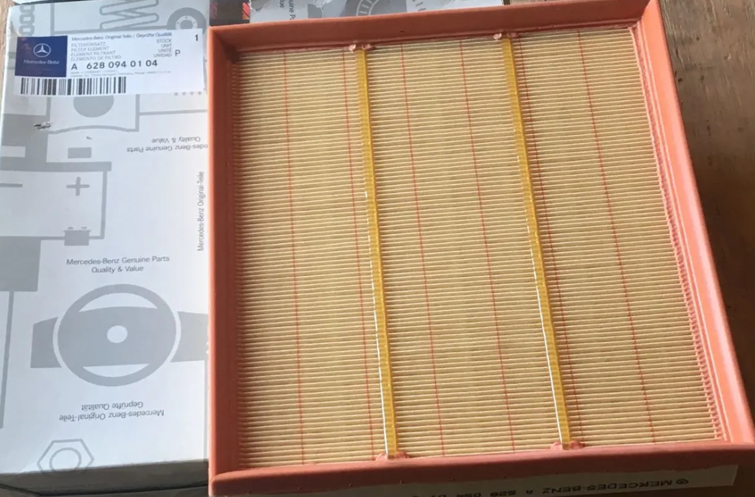 Воздушный фильтр Mercedes-Benz. Артикул A6280940104