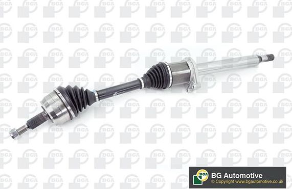 Полуось (привод в сборе, приводной вал) BGA. Артикул DS9658R