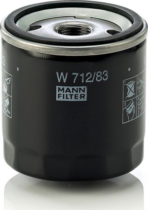 Масляный фильтр Mann-Filter для Toyota Auris I 2007-2008. Артикул W 712/83