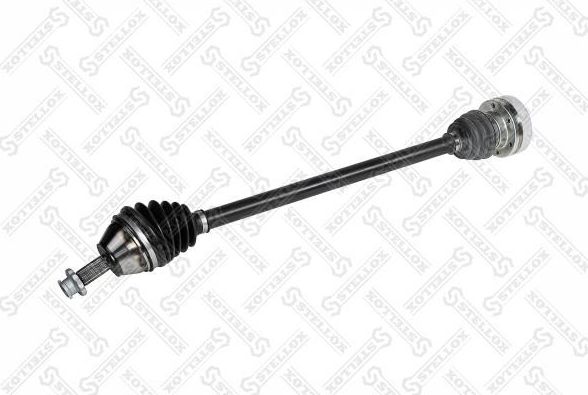 Полуось (привод в сборе, приводной вал) Stellox передняя правая для Skoda Fabia I 2001-2008. Артикул 158 2306-SX