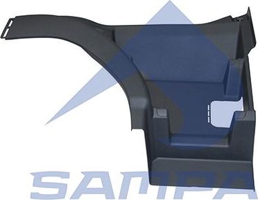 Пороги Sampa правый для Volvo  FH16 II 2012-2026. Артикул 1830 0093