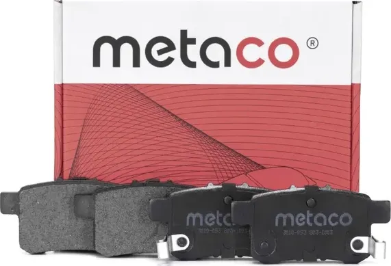 Колодки тормозные задние дисковые к-кт (Metaco) Metaco. Артикул 3010093