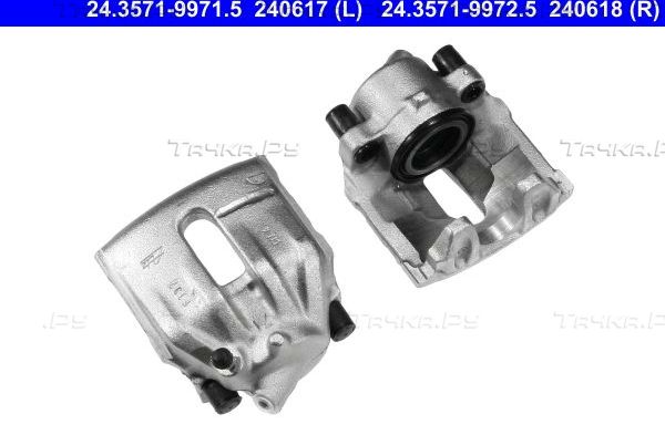 Тормозной суппорт ATE передний левый для Volvo C70 I 1997-2005. Артикул 24.3571-9971.5
