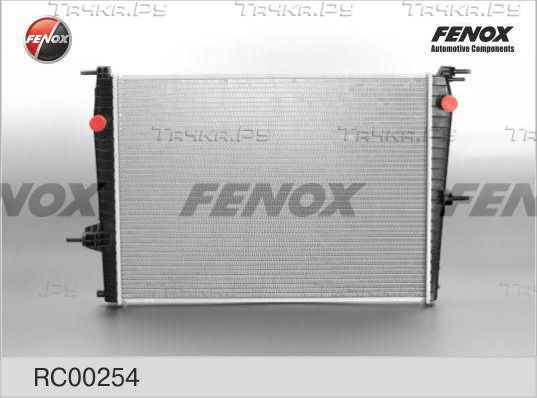 Радиатор охлаждения двигателя Fenox для Renault Kangoo II 2008-2026. Артикул RC00254