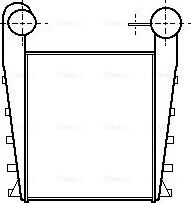 Интеркулер AVA для Renault Premium II 2005-2013. Артикул RE4060