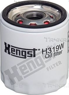 Масляный фильтр Hengst для Ford Galaxy III 2015-2026. Артикул H319W