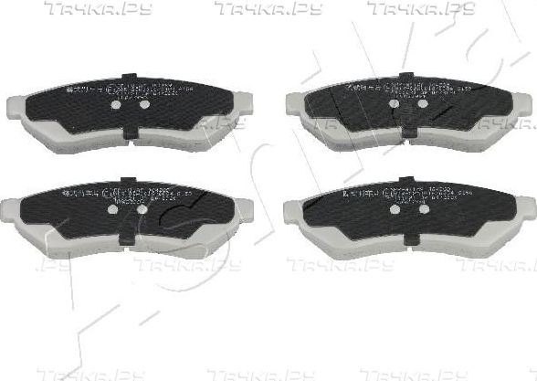Тормозные колодки ASHIKA. Артикул 51-0W-W01