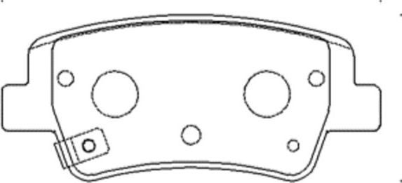 Тормозные колодки CTR. Артикул GK1510