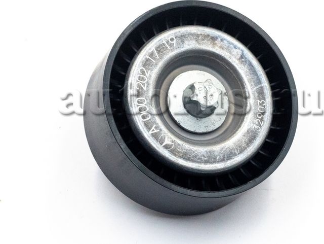 Направляющий (ведущий) ролик приводного поликлинового ремня Mercedes-Benz. Артикул A0002021719