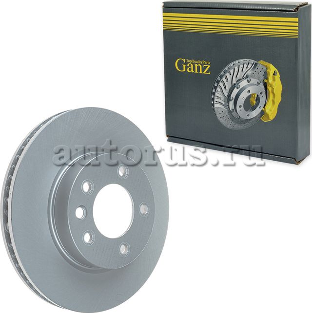 Диск тормозной передний (Ganz). Артикул GIJ10079