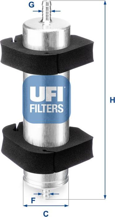 Топливный фильтр UFI. Артикул 31.950.00