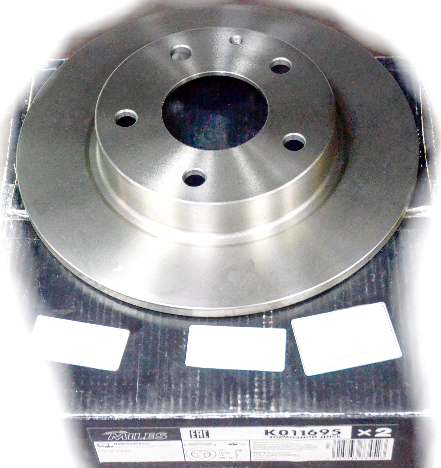 Тормозной диск Miles. Артикул K011695