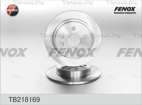 Тормозной диск Fenox задний для Saab 9-5 II 2010-2012. Артикул TB218169