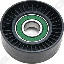 Направляющий (ведущий) ролик приводного поликлинового ремня GMB для Mitsubishi Lancer X 2007-2017. Артикул GTA0290