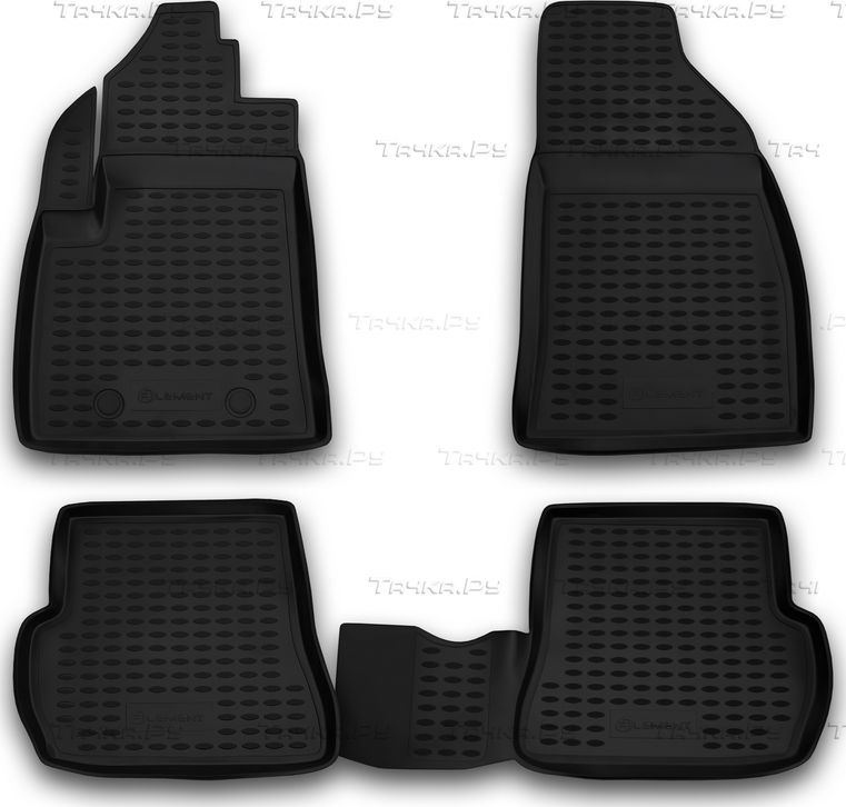 Коврики Element для салона ord Fiesta V 2002-2008. Артикул ELEMENT1667210k