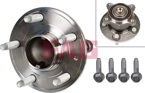 Ступица колеса с интегрированным подшипником Fag. Артикул 713 6451 30