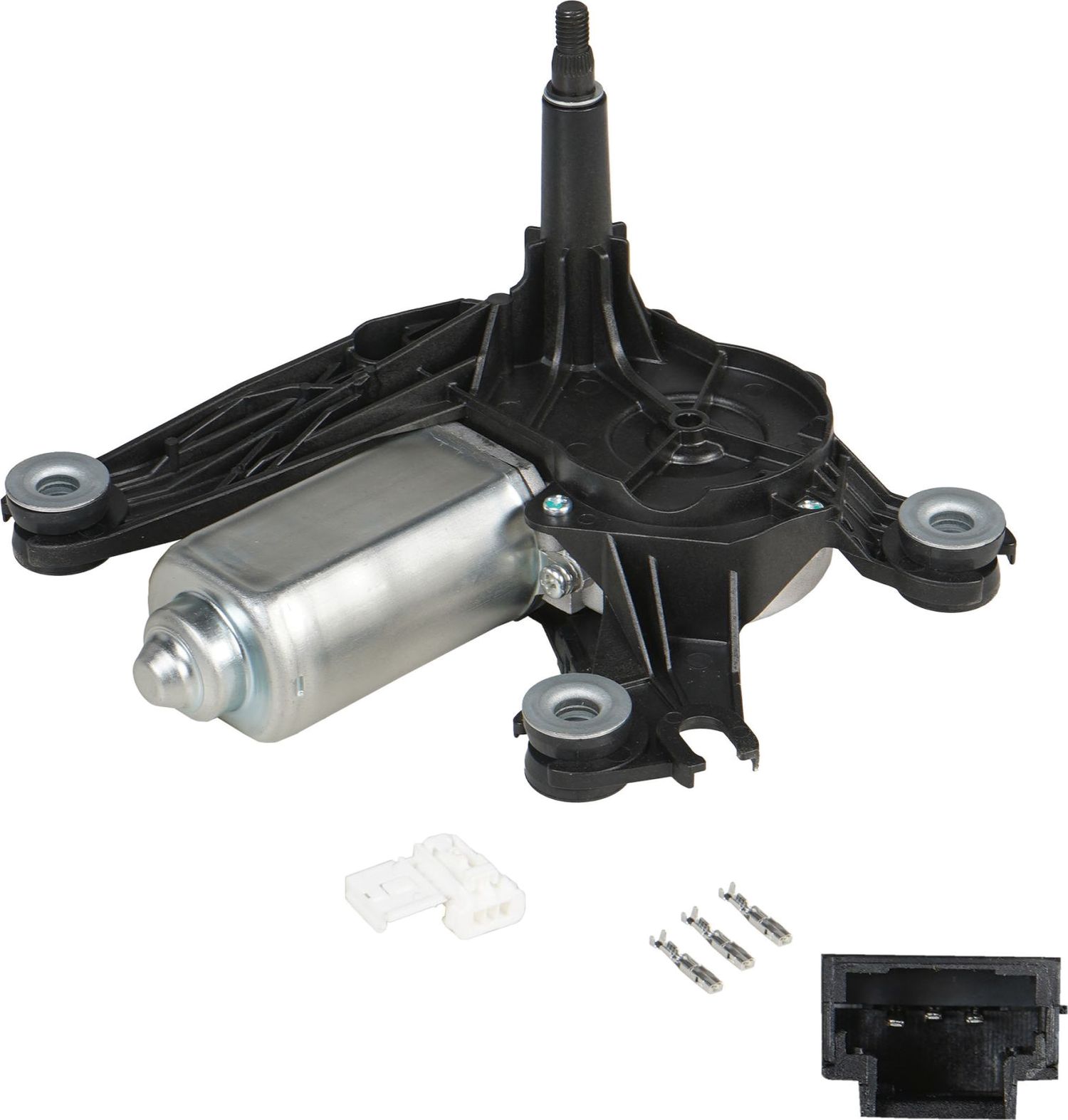 Мотор стеклоочистителя (моторчик дворников) StartVOLT задний для Peugeot 206 1998-2013. Артикул VWB 2002