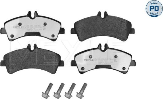 Тормозные колодки Meyle PD. Артикул 025 292 1720/PD
